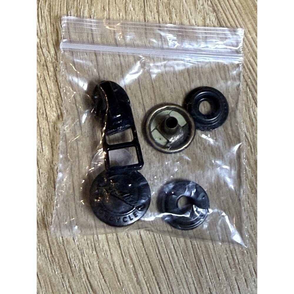 Indian Motorcycle Jacket/coat Replacement Ripper And Button Set - Picture 8 of 8